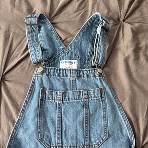 Old Navy Women's Classic Blue Denim Overalls